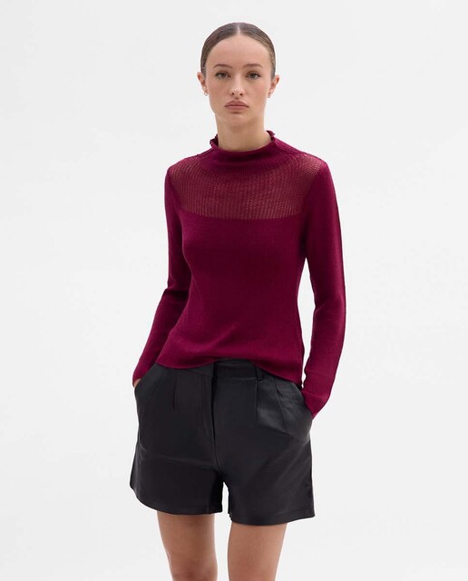 Imagen 0 de Jersey de mujer escote chimenea