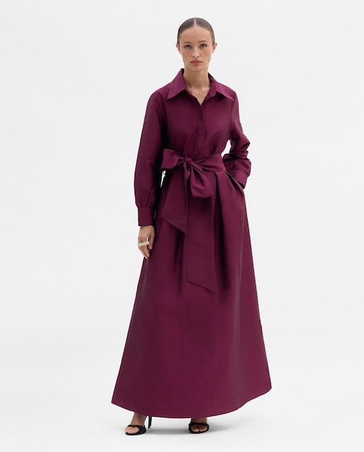 Imagen 0 de Vestido largo camisero