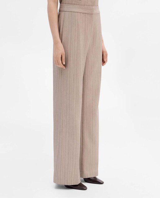 Imagen 0 de Pantalón de mujer pierna ancha diseño espiga