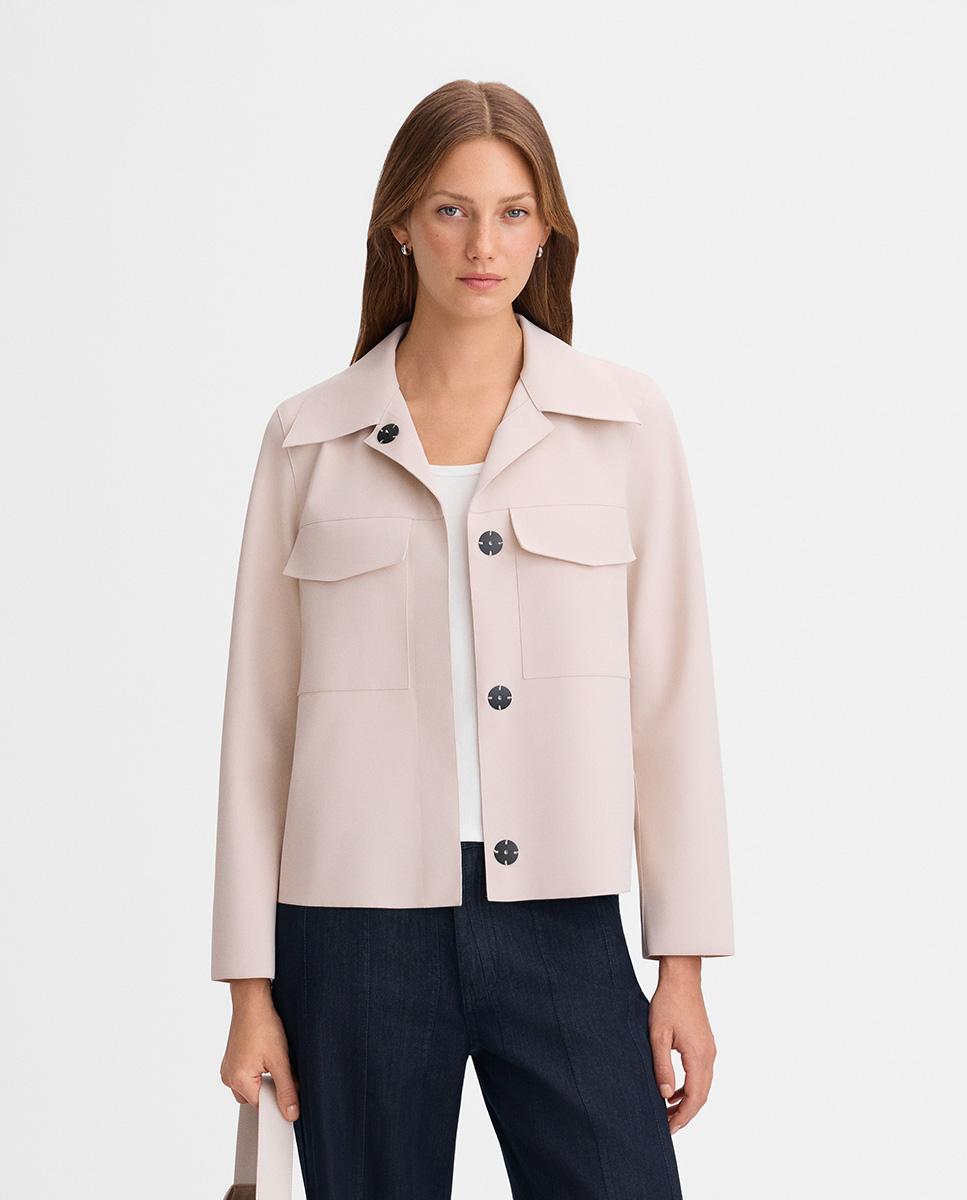Simorra - Chaqueta de mujer corta scuba.