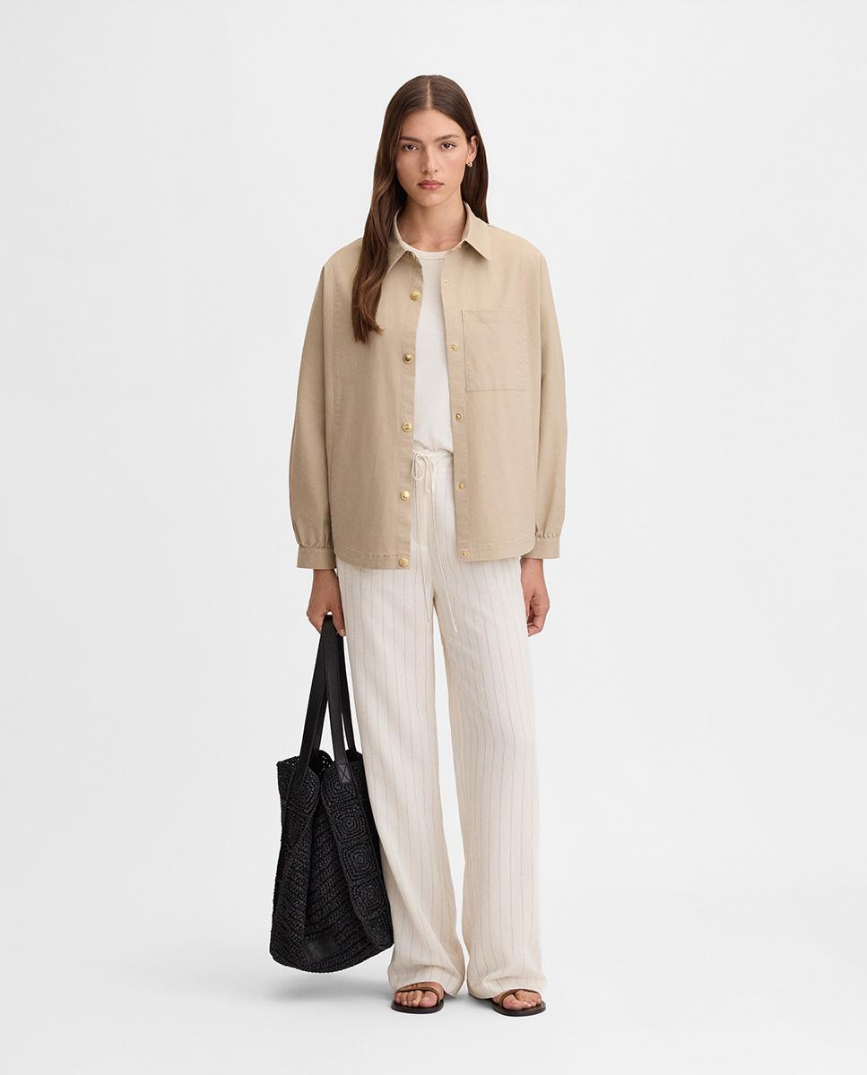 Simorra - Sobrecamisa de mujer con bolsillos.
