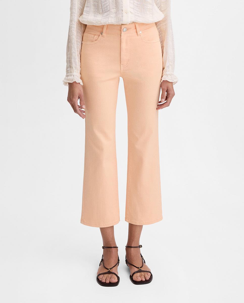 Simorra - Pantalón de mujer crop acampanado.