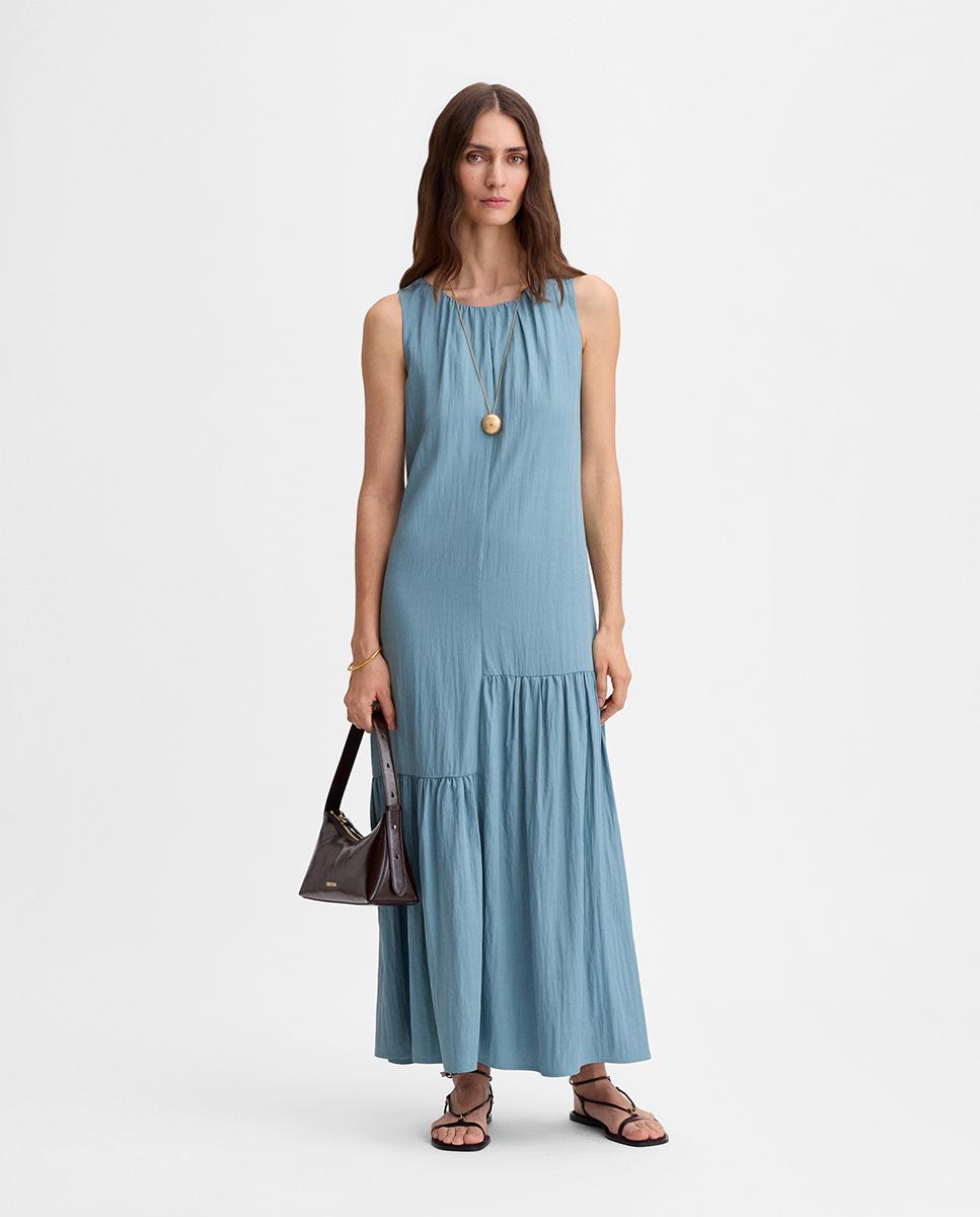 Simorra - Vestido largo fluido.