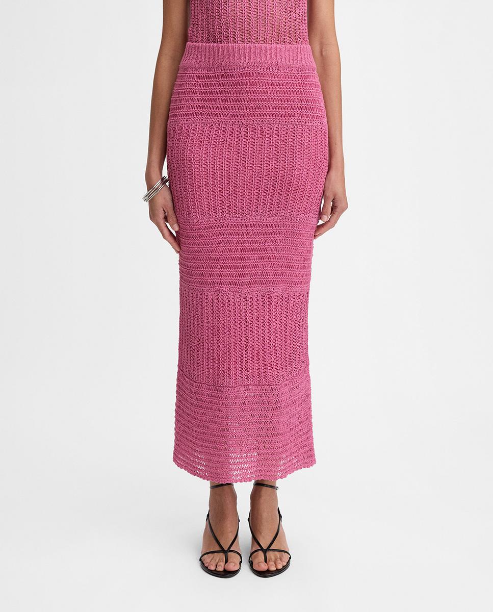 Top de mujer punto cintas - Simorra - Rosa Rosa-3