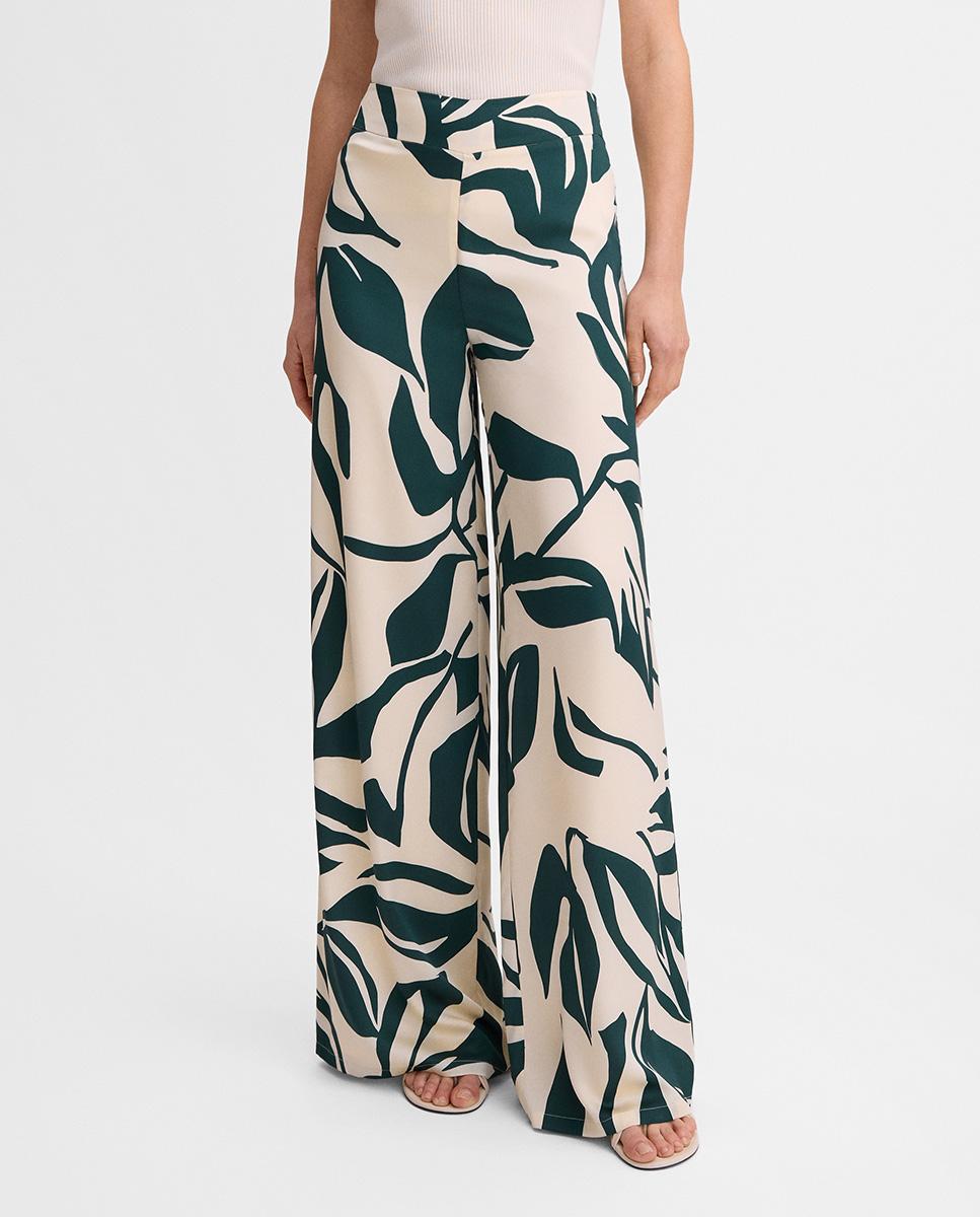 Simorra - Pantalones anchos de mujer palazzo estampados.