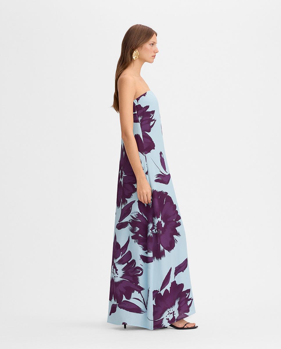 Simorra - Vestido largo estampado.