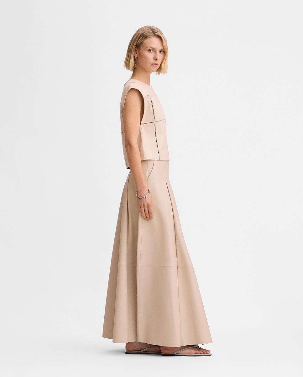 Top de mujer napa detalle entredós - Simorra - Crudo Crudo-3