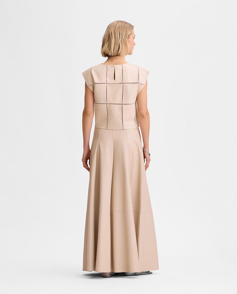 Top de mujer napa detalle entredós - Simorra - Crudo Crudo-4