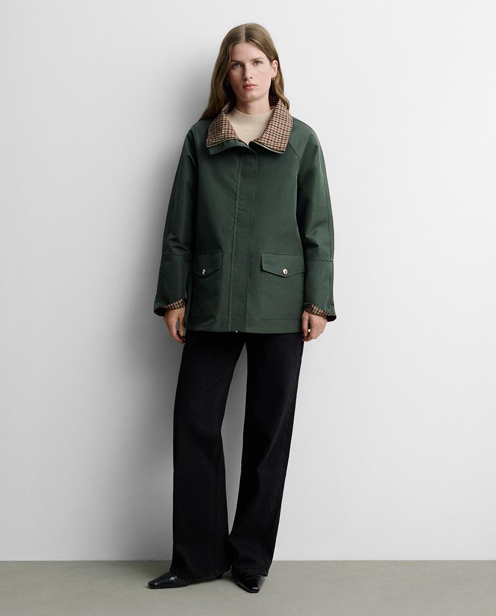 Chaqueta de mujer técnica reversible - Simorra - Verde Verde-1