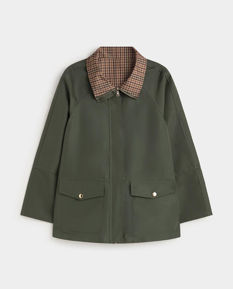 Chaqueta de mujer técnica reversible - Simorra - Verde Verde-7