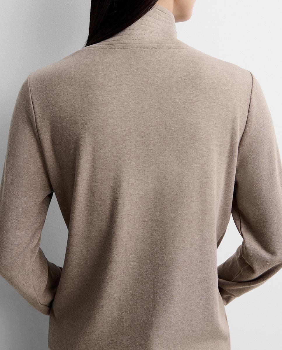 Camiseta de mujer cuello lazada - Simorra - Visón Visón-4