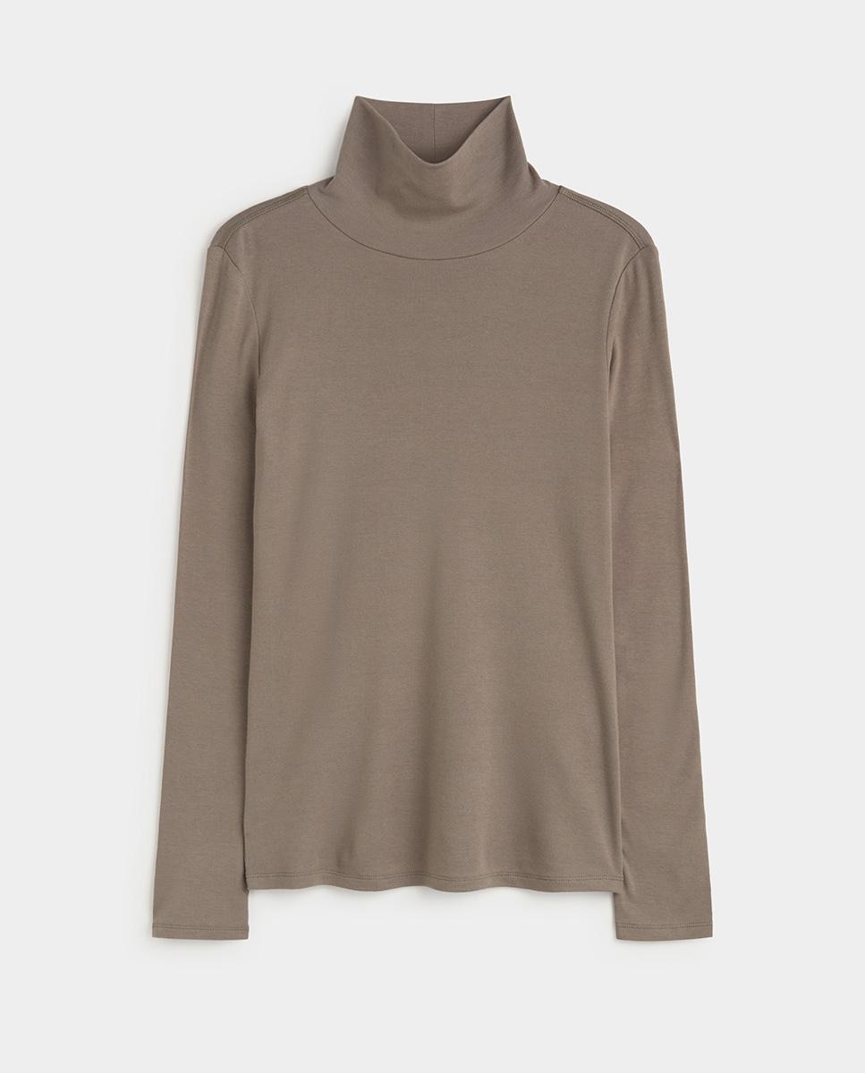 Camiseta de mujer cuello polo - Simorra - Verde Verde-5