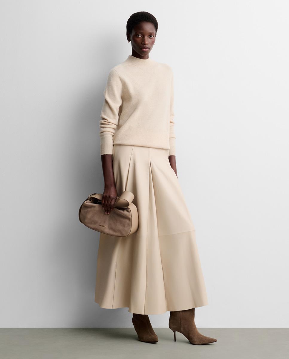 Jersey de mujer punto cashmere - Simorra - Beige Beige-1