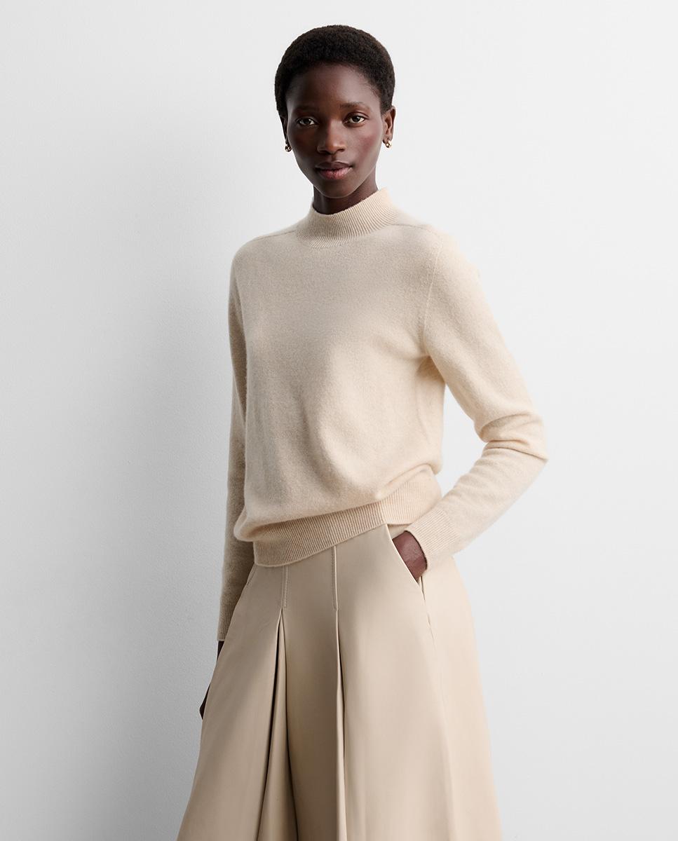 Jersey de mujer punto cashmere - Simorra - Beige Beige-2