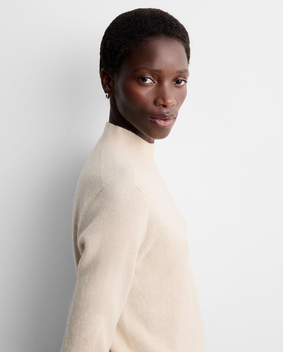Jersey de mujer punto cashmere - Simorra - Beige Beige-3