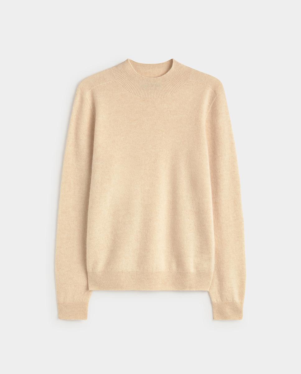 Jersey de mujer punto cashmere - Simorra - Beige Beige-5