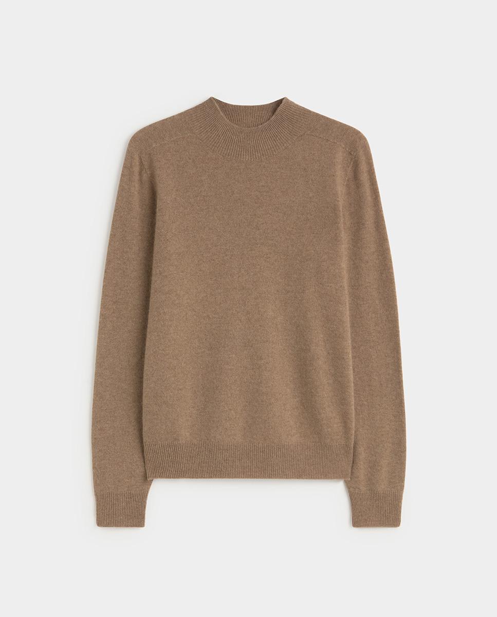 Jersey de mujer punto cashmere - Simorra - Marrón Marrón-6