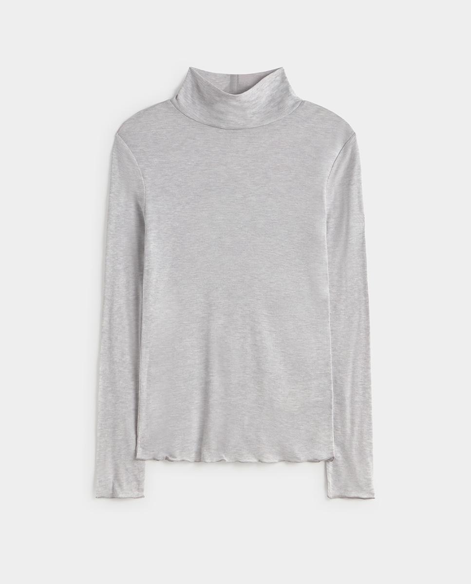 Camiseta de mujer cuello lazada - Simorra - Blanco Blanco-5