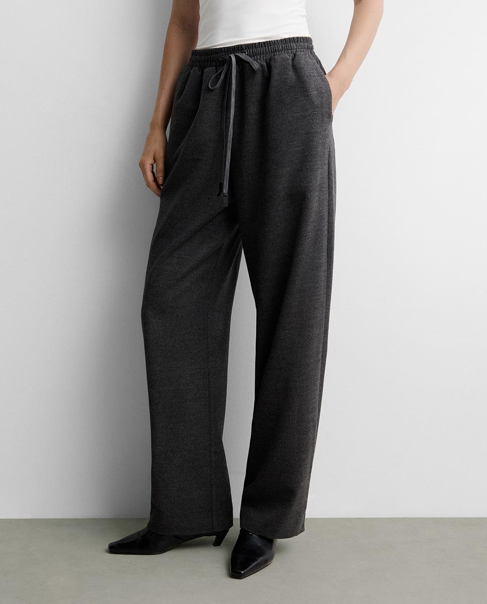 Pantalón de mujer estilo jogger - Simorra - Gris Gris-3