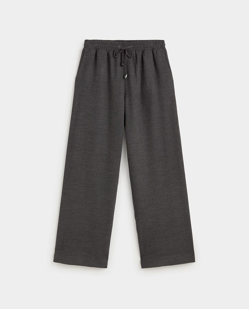 Pantalón de mujer estilo jogger - Simorra - Gris Gris-6