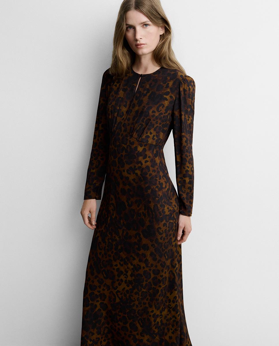 Jersey de mujer punto ochos - Simorra - Marrón Marrón-2