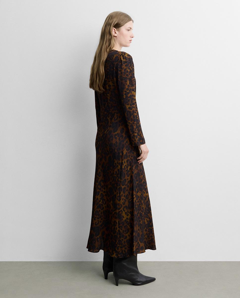 Jersey de mujer punto ochos - Simorra - Marrón Marrón-4