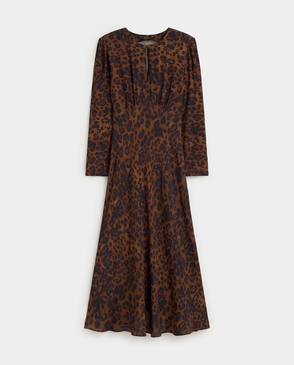 Jersey de mujer punto ochos - Simorra - Marrón Marrón-5