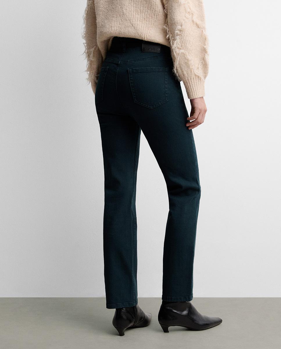 Jersey de mujer punto fino - Simorra - Verde Verde-4