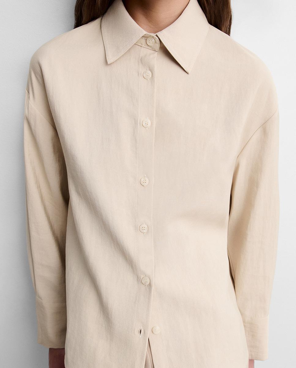Plumífero de mujer corto acolchado - Simorra - Beige Beige-4