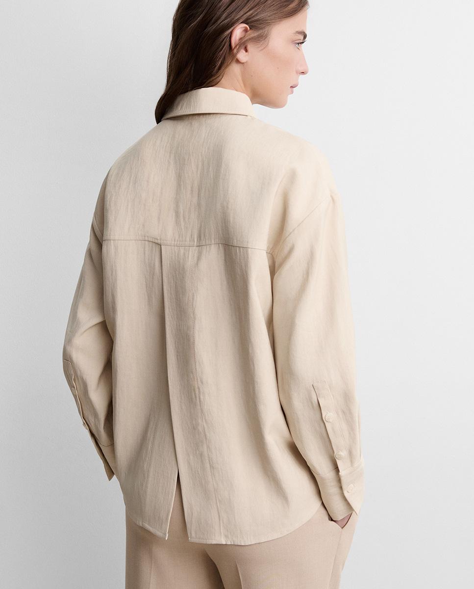 Plumífero de mujer corto acolchado - Simorra - Beige Beige-3