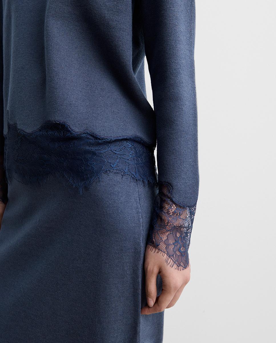 Plumífero de mujer corto acolchado - Simorra - Azul Azul-2