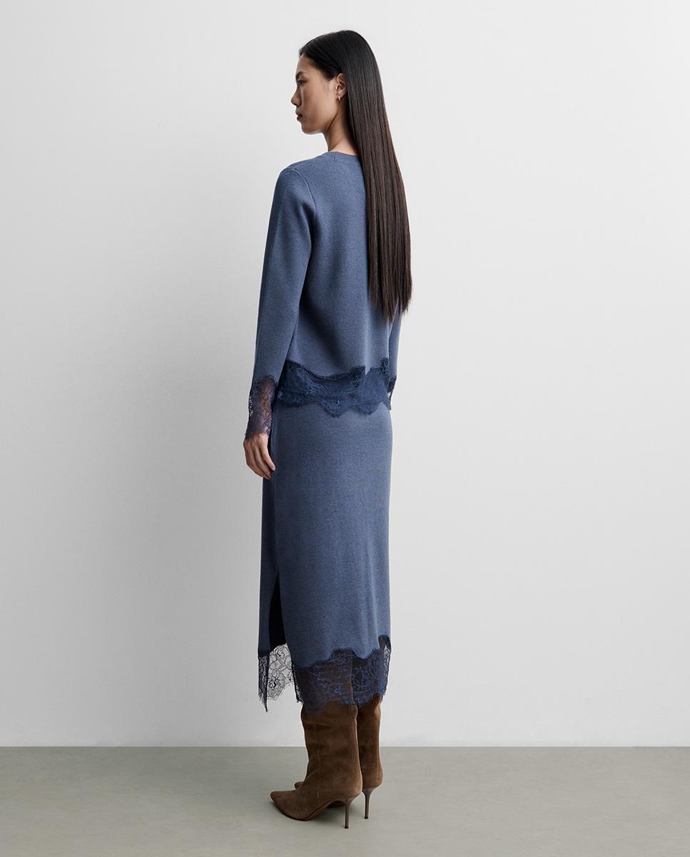 Plumífero de mujer corto acolchado - Simorra - Azul Azul-4