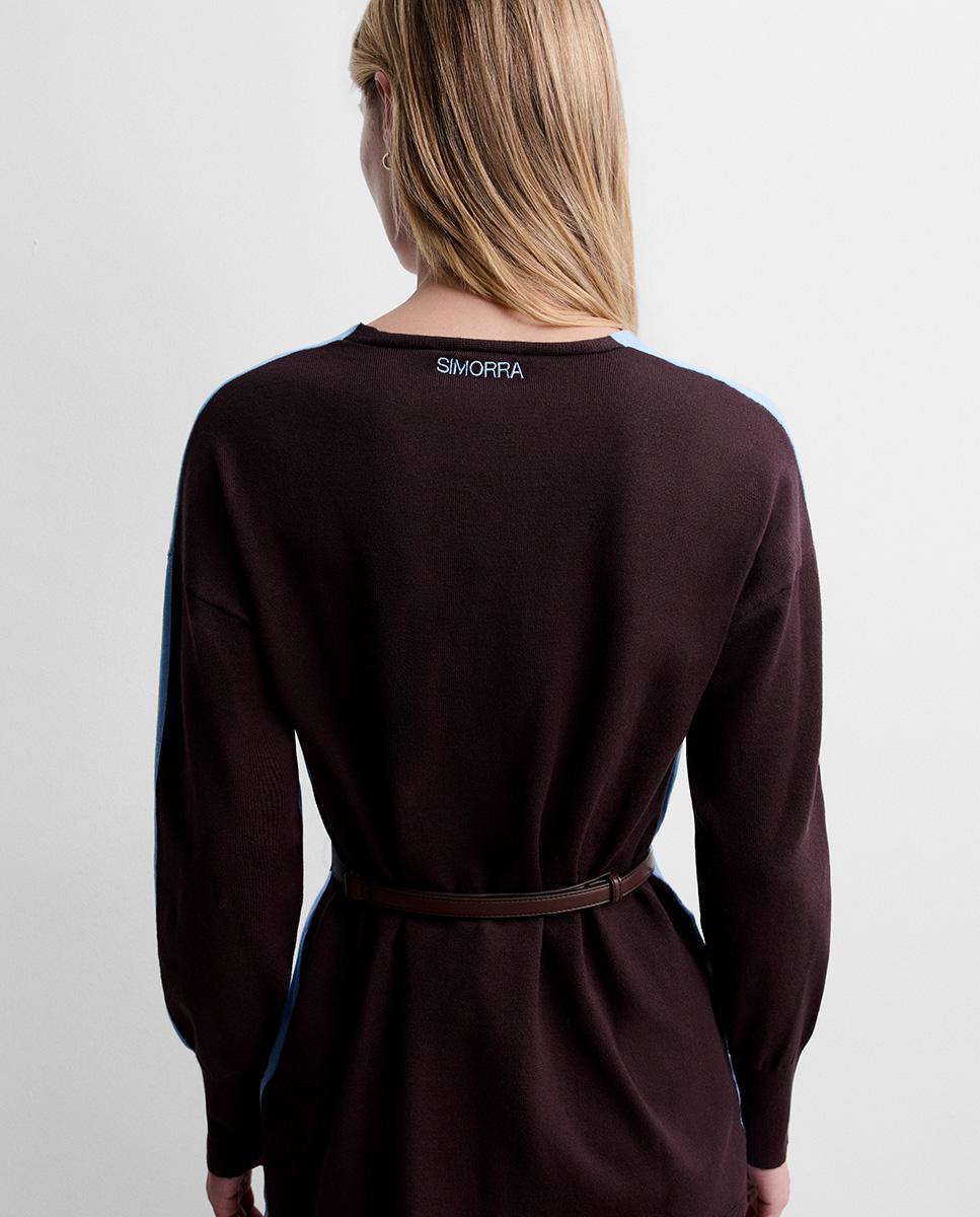 Gabardina de mujer larga napa - Simorra - Azul Azul-5