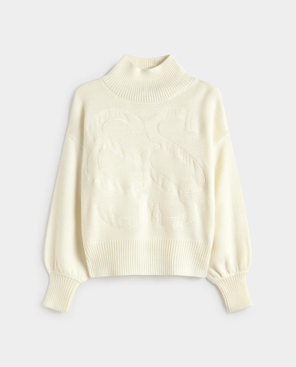 Jersey de mujer punto cashmere - Simorra - Crudo Crudo-6