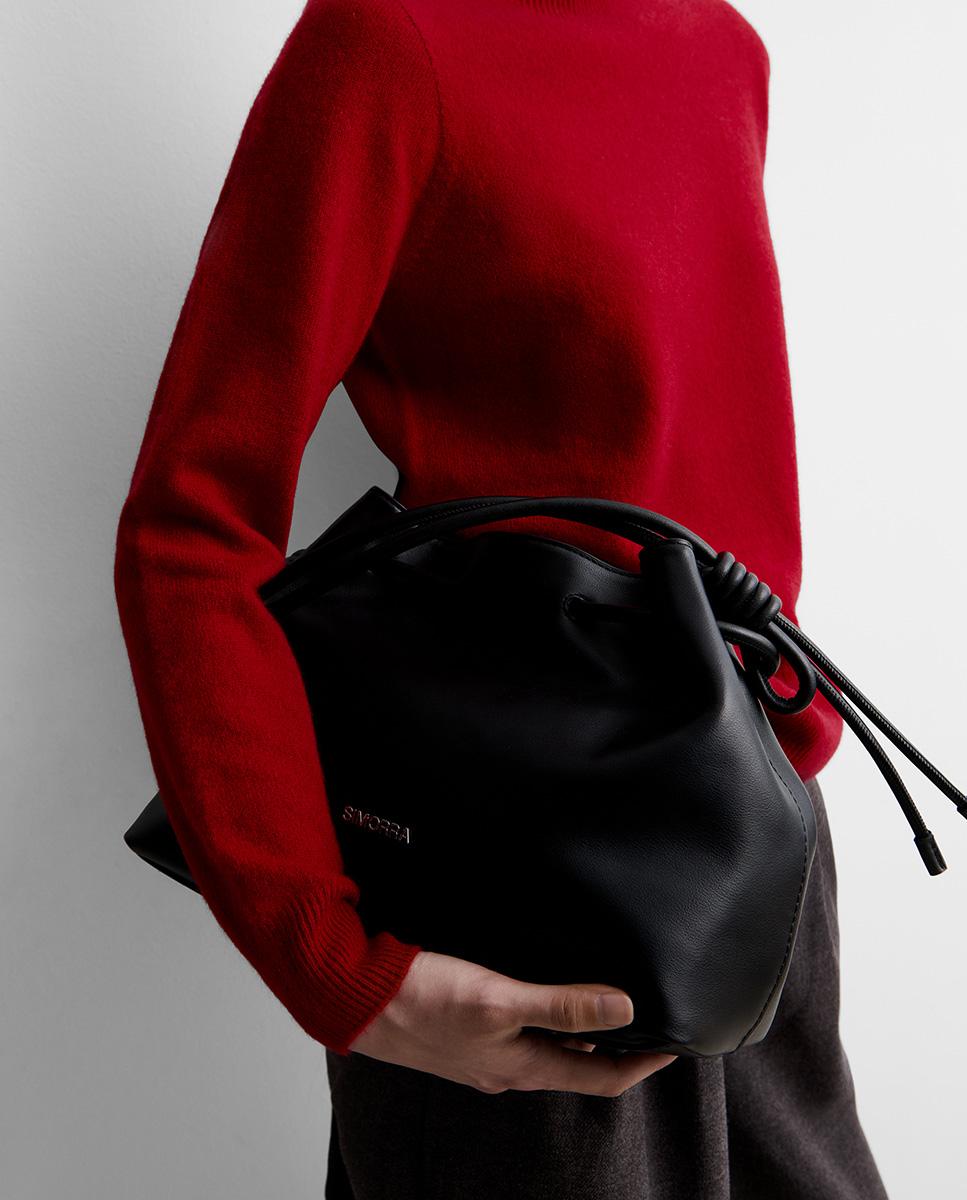 Jersey de mujer punto cashmere - Simorra - Rojo Rojo-3