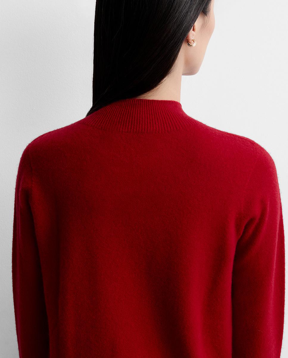 Jersey de mujer punto cashmere - Simorra - Rojo Rojo-6