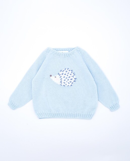 Imagen 0 de Jersey de bebé niño de algodón con erizo