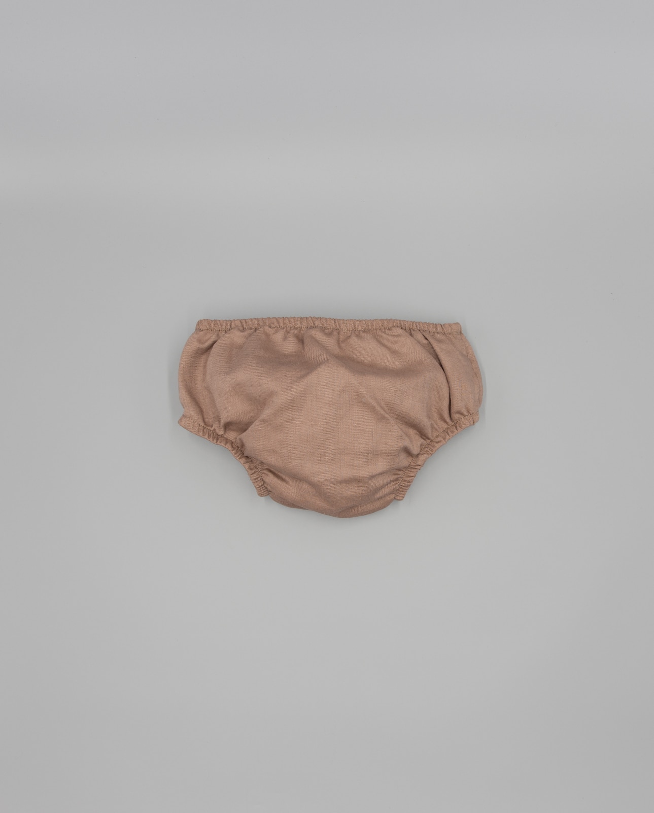 Cubrepañal de bebé lino liso - Fina Ejerique - Marrón claro Marrón claro-3