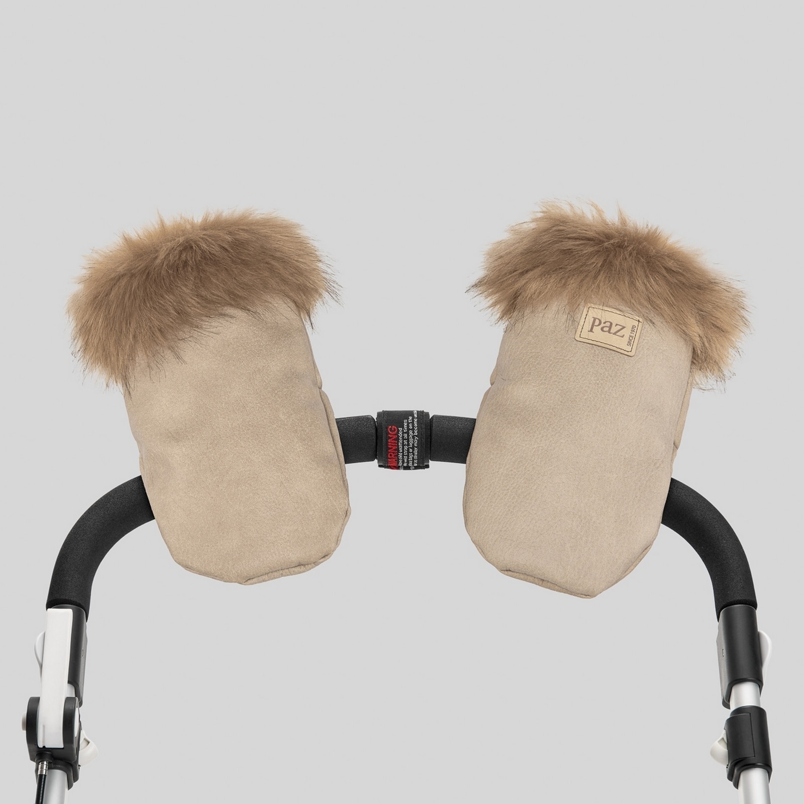 Guantes para silla con imán Paz Rodríguez colección Ceibe - Marrón Suave Marrón Suave-1