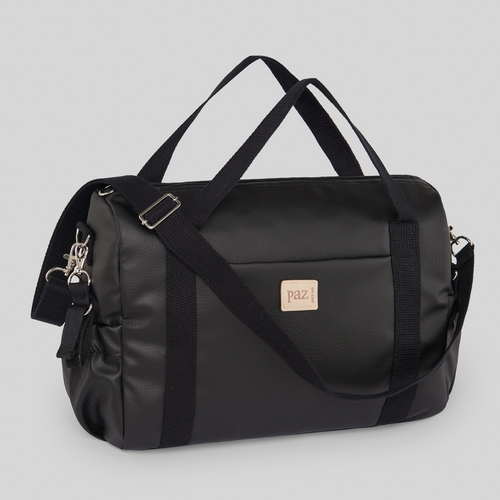 Imagen 1 de Bolso bandolera Paz Rodríguez colección Ceibe - Negro Negro