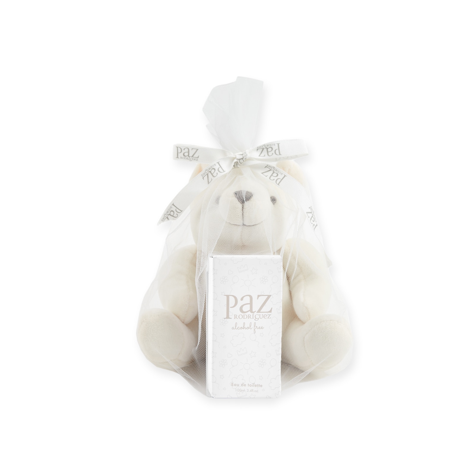 Pack osito y colonia sin alcohol Paz Rodríguez colección Esencial - Cristal Cristal-1