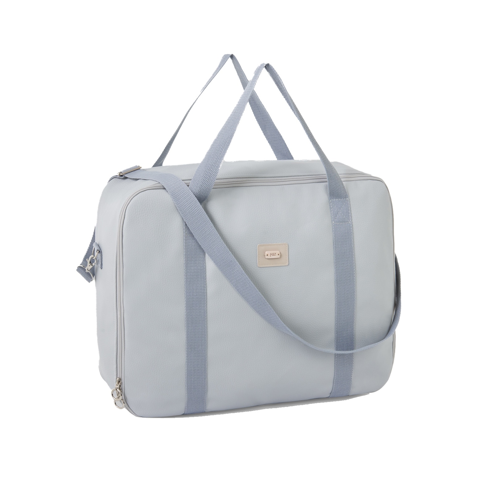 Maleta Paz Rodríguez colección Momo - Gris perla Gris perla-1