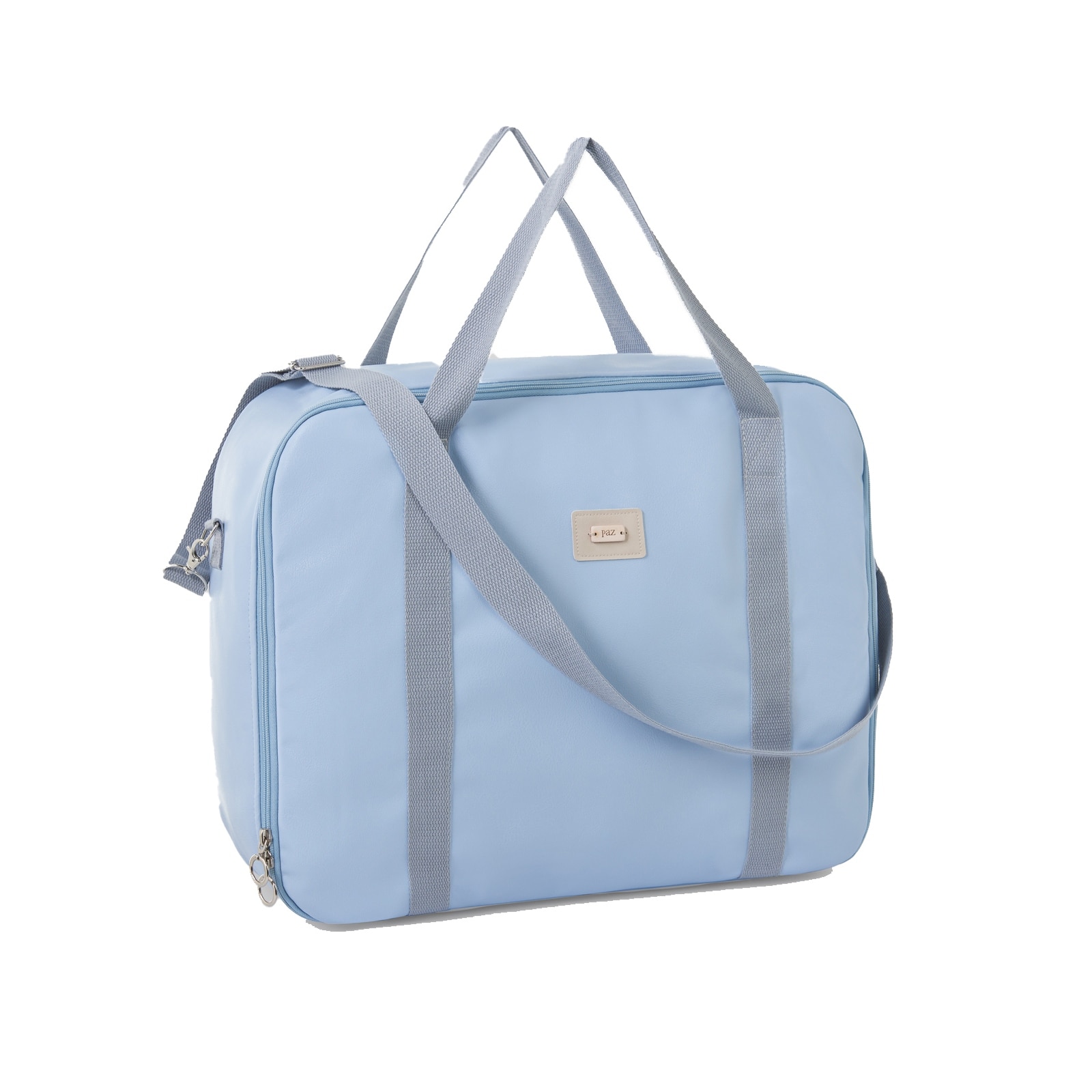 Maleta Paz Rodríguez colección Momo - Azul grisáceo Azul grisáceo-1