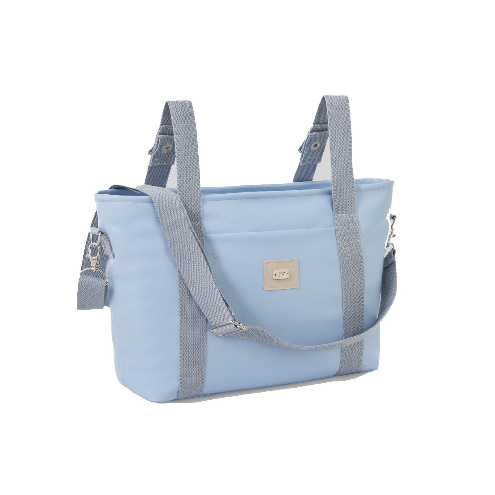 Bolso para silla Paz Rodríguez colección Momo - Azul grisáceo Azul grisáceo-1