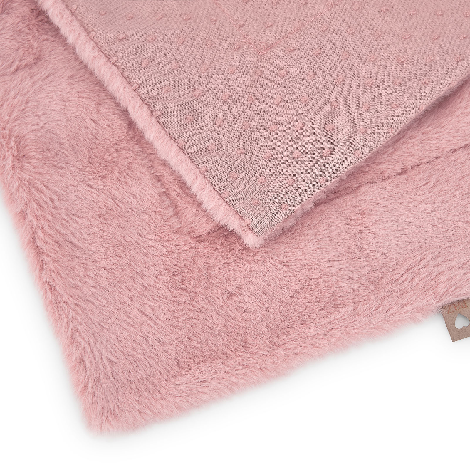 Manta Paz Rodríguez colección Esencial - Rosa pastel Rosa pastel-2