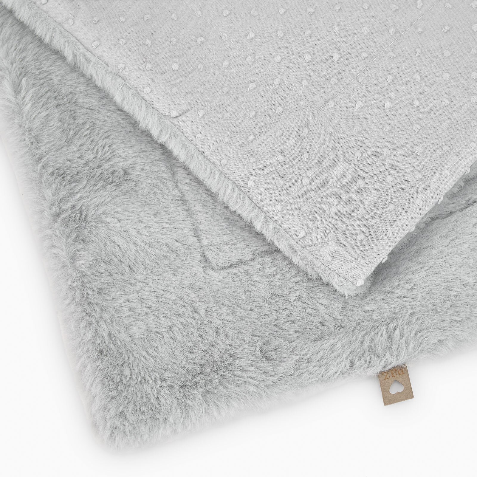 Manta Paz Rodríguez colección Esencial - Gris claro Gris claro-2