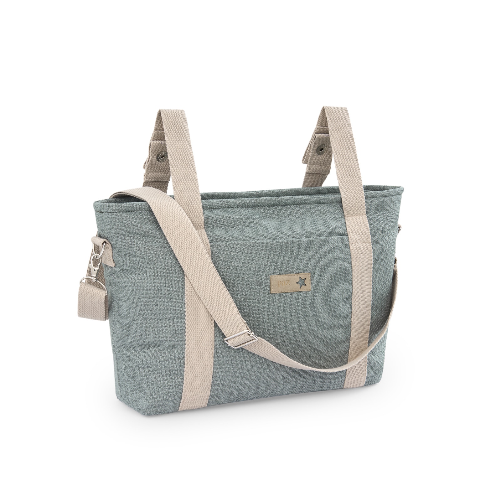 Imagen 1 de Bolso para silla Paz Rodríguez colección Herba - Verde Musgo Verde Musgo