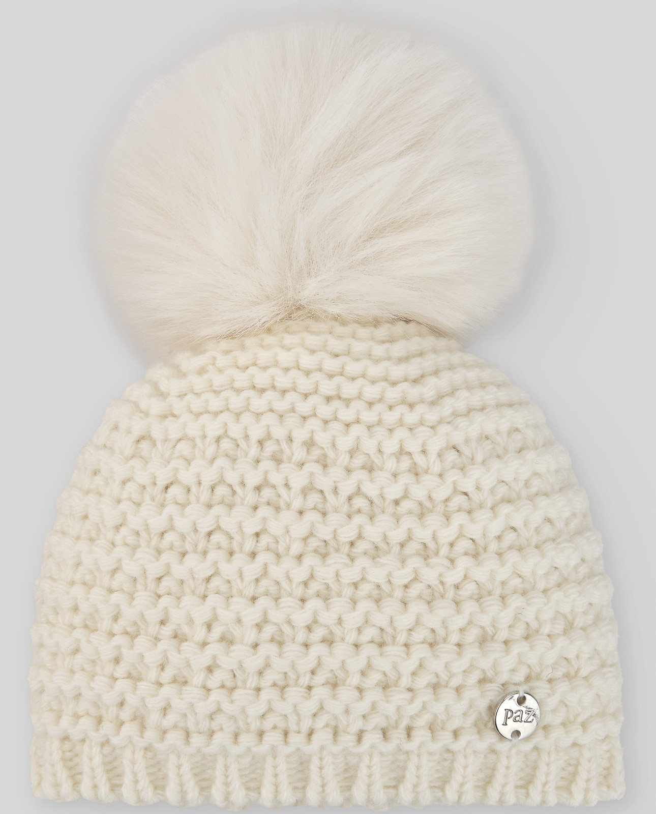 Imagen 1 de Gorro unisex colección esencial - PAZ Rodríguez - Crudo Crudo