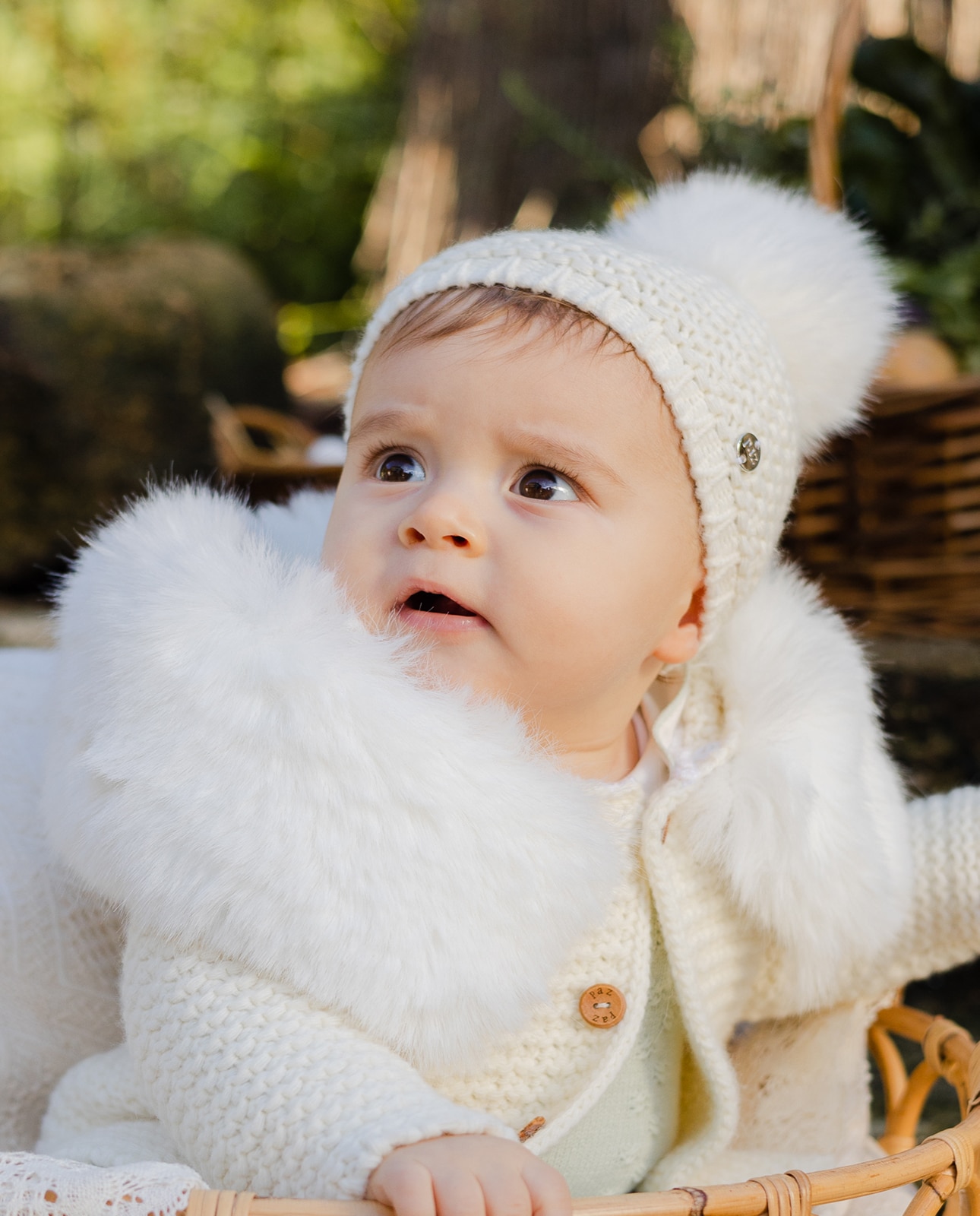 Imagen 2 de Gorro unisex colección esencial - PAZ Rodríguez - Crudo Crudo