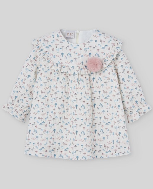 Imagen 0 de Vestido de bebé estampado colección Setitas